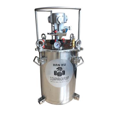 China Liquid Pneumatic Agitating Paste 304 Stainless Steel Mixing Pressure Tank For Waterborne Coatings for sale