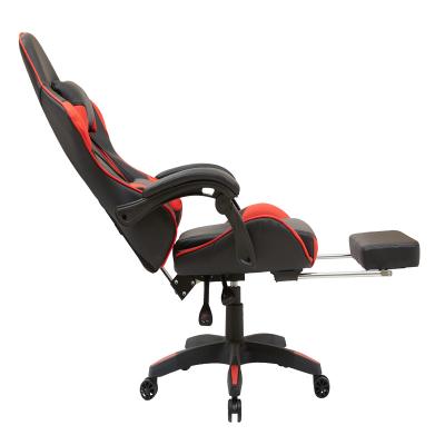 China High Swivel Adjustable Back Gaming Chair Ergonomic Racing Chair (Height) Home Seat Furniture With Footrest for sale