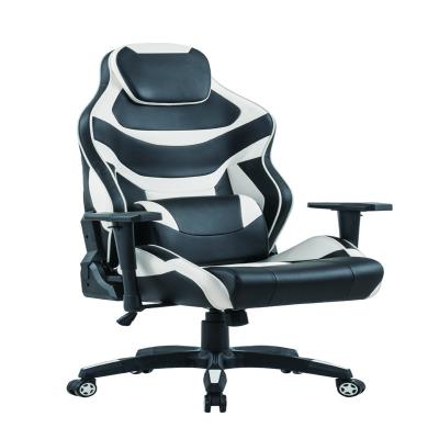 China (Height)Adjustable Modern PU Leather Recling Gaming Chair Swivel Racing Chair Home Office Furniture for sale