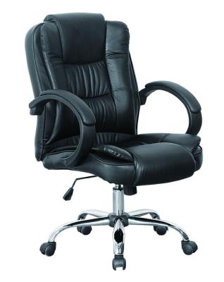 China Adjustable (Height) Desk/Executive/Leather (Lumbosacral) Chair for sale