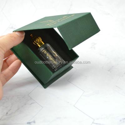 China Eco-friendly Recyclable Arabian Oud Attar Perfume In Mini Bottles With Box Packaging Cap Packagingurface for sale