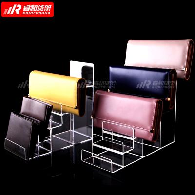 China China supplier fashion sunglass retail display mini purse clutch display stand single sided durable acrylic rack display for sale