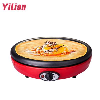 China 1000W Hotel Electric Single Head Pancake Maker Stainless Steel Commercial Electric Pancake Maker for sale