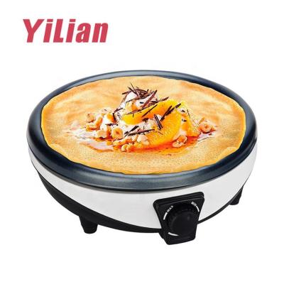 China Outdoor Automatic Electrica Pan Cake Machine To Maker Mini French Crepe Dutch Pancake Rolls for sale