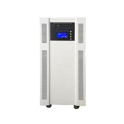 Cina Hybrid Solar Inverter 12KW 10KW 8KW Off-grid HET Factory LCD Display Mppt Charger Controller 48Vdc Low Frequency Solar Inverter in vendita