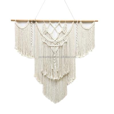 China Large woven wall hanging tapestry home decor wall art traditional macrame wall hanging boho decor for sale