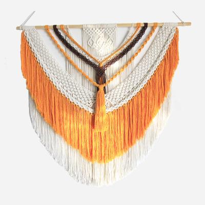 China Macrame wall hanging Nordic boho wall hanging kite bohowool macrame wall hanging kids room decor minimalist boho for sale