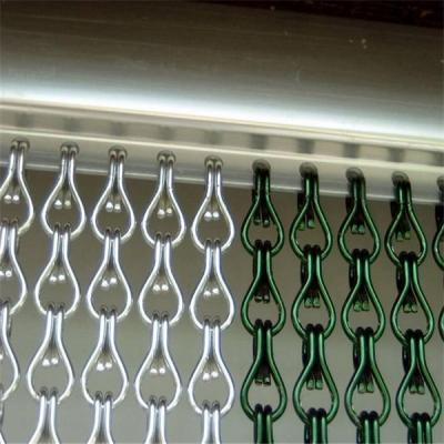 中国 decorative metal chain curtain for door and celling use 販売のため