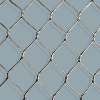 China Ferruled Flexible Stainless Steel Cable Mesh X Tend Mesh for Zoo or Architectural for sale