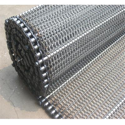 China stainless steel balance weave wire mesh conveyor belt for sale