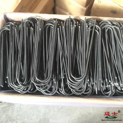 China Steel ground sod staples/ Landscape Edging Pin/galvanized stainless steel sod nail en venta