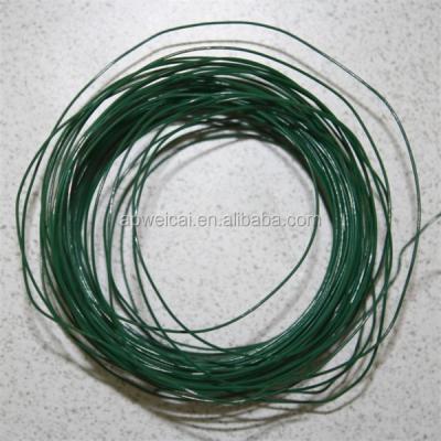 China Painted Wire Green Iron Wire Florist Wire for sale