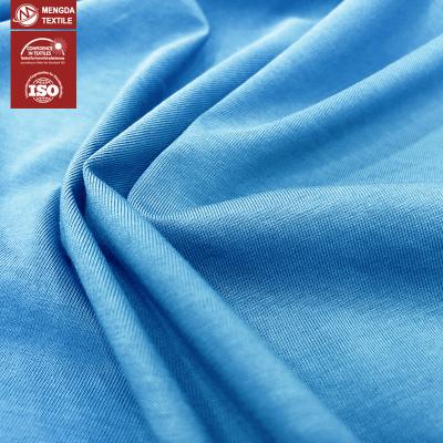 China Fabrics Trader Anti Pill 40s Cotton Blend Cotton Stretch Modal Elastane Fabric for sale