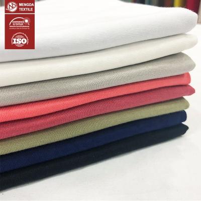 China 100% Organic Cotton Knit Plain T Shirts 60S Long Stapled Cotton Knitted Fabric for sale