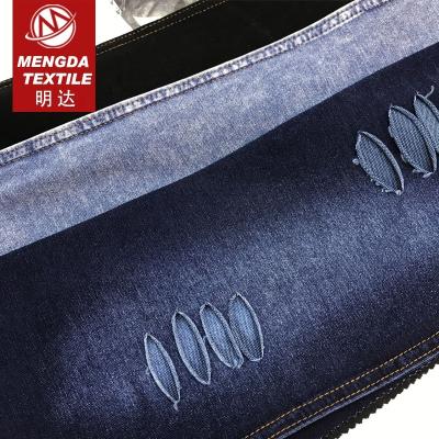 China Stretch 9 Oz Knitted Denim Fabric Stretch 96%cotton 4%spandex Fabric For Gaiters for sale