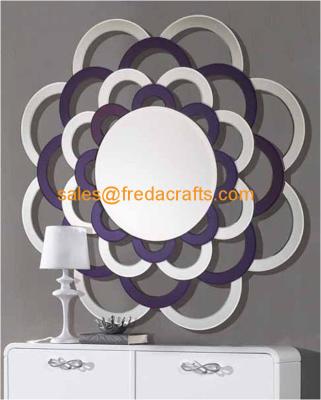 China Modern hign quality sun shaped alternate design venetian decorative wall mirror bedroom decor for sale