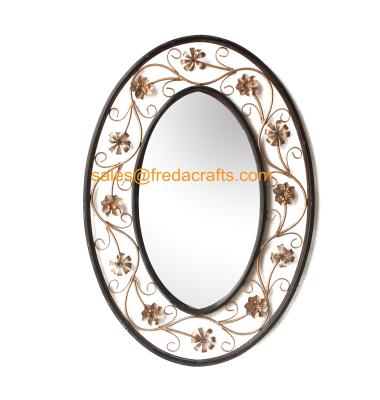 China Wholesale Eco-Friendly Europe Style Hand -made  Antique Frame Mirror for sale