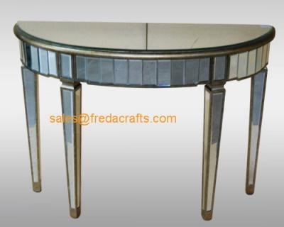 China China supplier venetian mirrored furniture console table/end table for sale