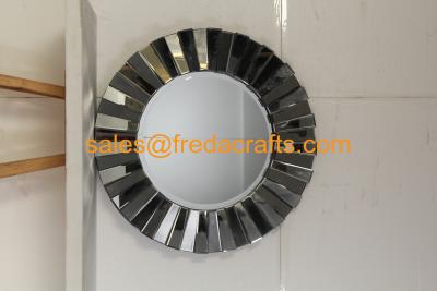 China Freda Popular Round Sun Shape Decorative Venetian Wall Mirror for sale