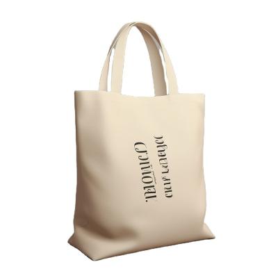 China Fashion Cosmetic zipper canvas grocery bag personalized eco-friendly custom large foldable tote bag canvas for sale