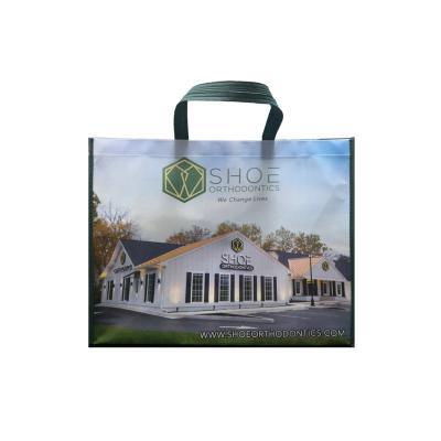 China Folding Manufacturer Wholesale Promotional Cheap Custom Foldable Shopping Recycle Non Woven Tote Bag for sale