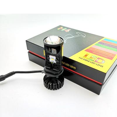 China 8000 lumen Y6 automotive car led projector lens headlights for car h4 Interstar for sale