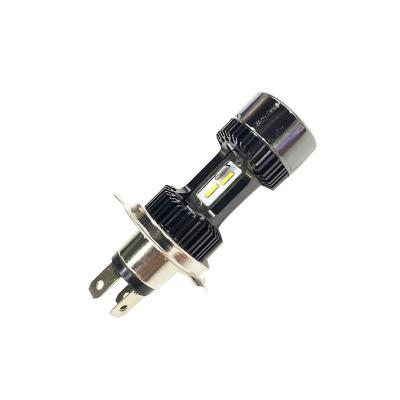 China Extremely Bright Motorcycle Aluminum Led Headlight 30w 3200lm ZES Small Chips H4 Long Lasting White Bulb for sale