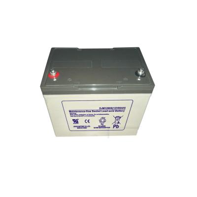 China Original Electric Power Systems 100% High Efficient 12V 90AH Rechargeable Lead Acid Battery for sale