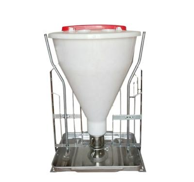 China Rotary Farms Stainless Steel Equipment Saving Wet And Dry Bowl For Raising Animals for sale