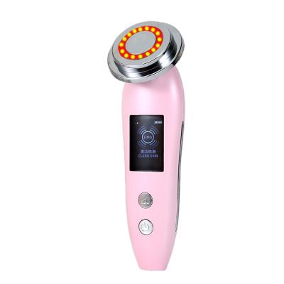 China Ultrasonic Facial Home Use Face Device Beauty Massager Blood Vessels Removal Vibration Beauty Device for sale