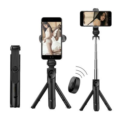 China Portable Flexible Radio Remote Selfie Extendable Stick 360 Degree Monopod Phone Holder Stand 3 in 1 Camera Tripod for Smartphone for sale