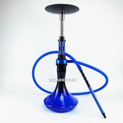 China Aluminum alloy factory customized in 2022, large aluminum alloy 6 hole hookah for sale