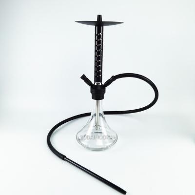 China Aluminum alloy factory direct sale hot, double tube aluminum alloy hookah for sale