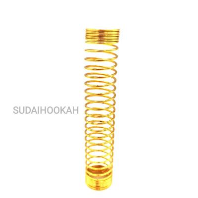 China Factory direct sale hookah accessories hot-selling stainless steel hookah spring plated gold stainless steel spring for sale