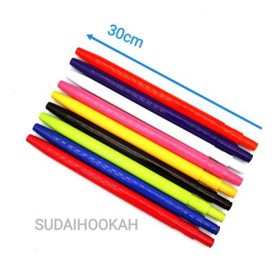 China Aluminum Alloy Factory Direct Selling Hot Spot 30CM Hookah Handle Custom Colorful Painting Aluminum Hookah Handle for sale