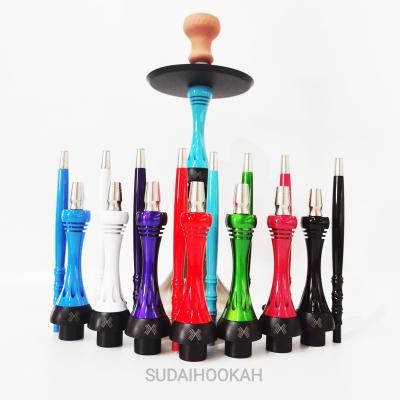 China Shisha Hookah Narguile Smoking Factory Outlet,Russia Hot Selling Alpha X ALPHA Aluminum Alloy Stainless Steel Classic SHISHA Hookah Hookah for sale