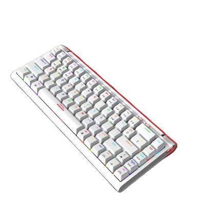 China Adjustable Tilt Function Computer Klavye Back Bed RGB LED Breathing Lightweight Mechanical Keyboard for sale