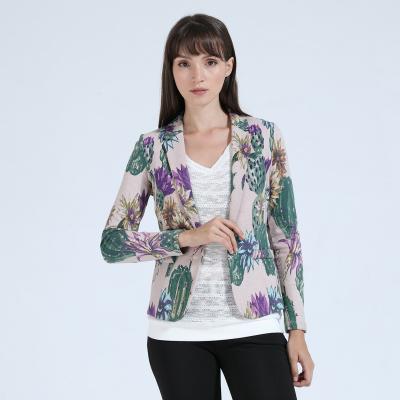 China 2020 Anti-wrinkle ladies copy designed suit recyle quality women slim fashion jacket for sale