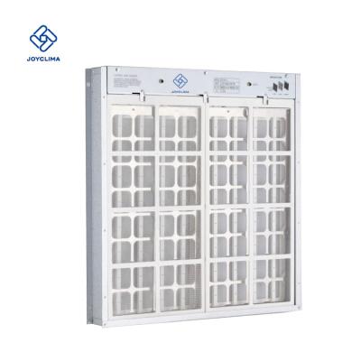 China Eco-friendly CE Certificated Clean Room Customized Technical Microstatic Carbon Filter Plate Air Handling Unit Hepa Fan Air Cleaner Unit for sale