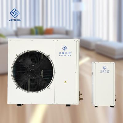 China EVI outdoor high efficient air to water heat pump for low ambeint temperature locations (low to -20) for sale