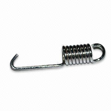 China Factory Spiral Coil Hardware Extension Spring Hook Custom Long Tension Spring for sale