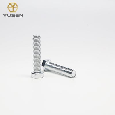 China HEX 3/8 Inch External Hex Hex Machine Screw Galvanized Hex Bolt for sale