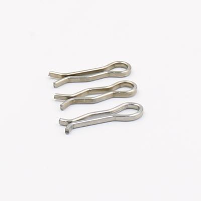 China China Manufacturer Customized Flat Wire Metal Spiral Spring Clips for sale