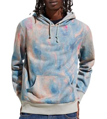 China Wholesale Men's Anti-pilling 100% Organic Cotton Hoodies Custom Tie Dye Hoodies for sale