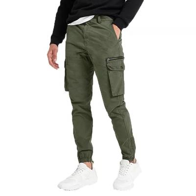 China custom made mens cargo pants mens cargo pants mens anti-wrinkle hot sale hot sale streetwear stacked joggers pockets for sale