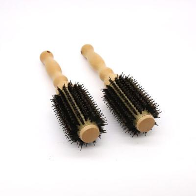 China Nondisposable Chinese Factory Made Hair Nylon Hair Curling Brush Fashion Round Curling Brush for sale