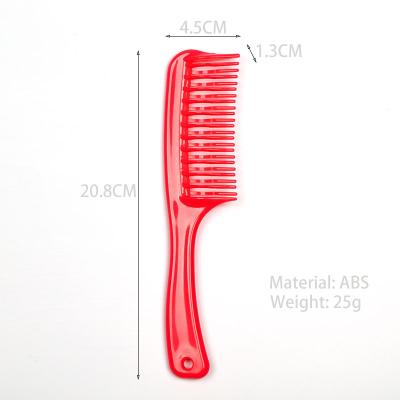 China Waterproof Hair Comb Shower Detangling Plastic Hair Comb Large Heat Resistant for sale