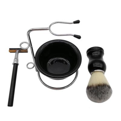 China Shaving Brush Durable 2021 High Quality Using Various Beard Brush Men Shaving Set for sale