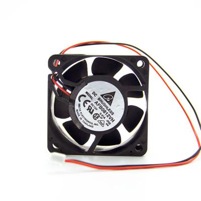 China Farms New 12V 60mm 60x60x25mm 6cm 2 PIN Cooling Fan 6025 Ball Bearing Fan Suitable for PSU Fan Cooler. from APW3 APW7 APW9 APW12 for sale