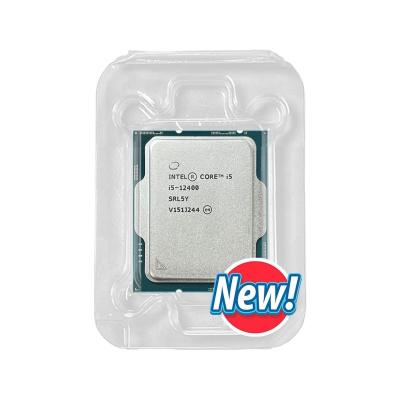 China Desktop Core i5-12400 i5 12400 2.5 GHz 6-Core 12-Thread CPU Processor 10NM L3=18M 65W LGA 1700 New But Without Cooler for sale